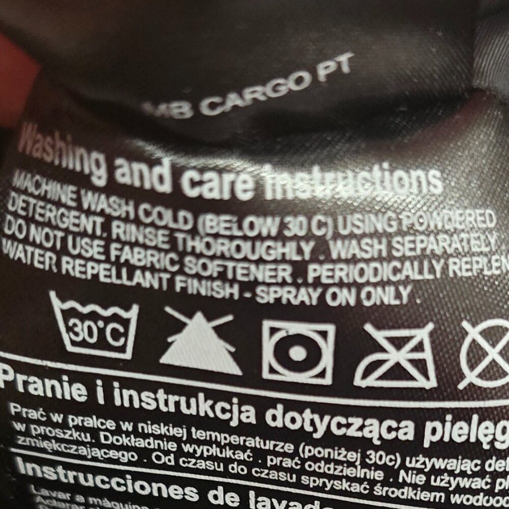 Burton Dry Ride Men's Cargo Snow Pant - Picture 4 of 13